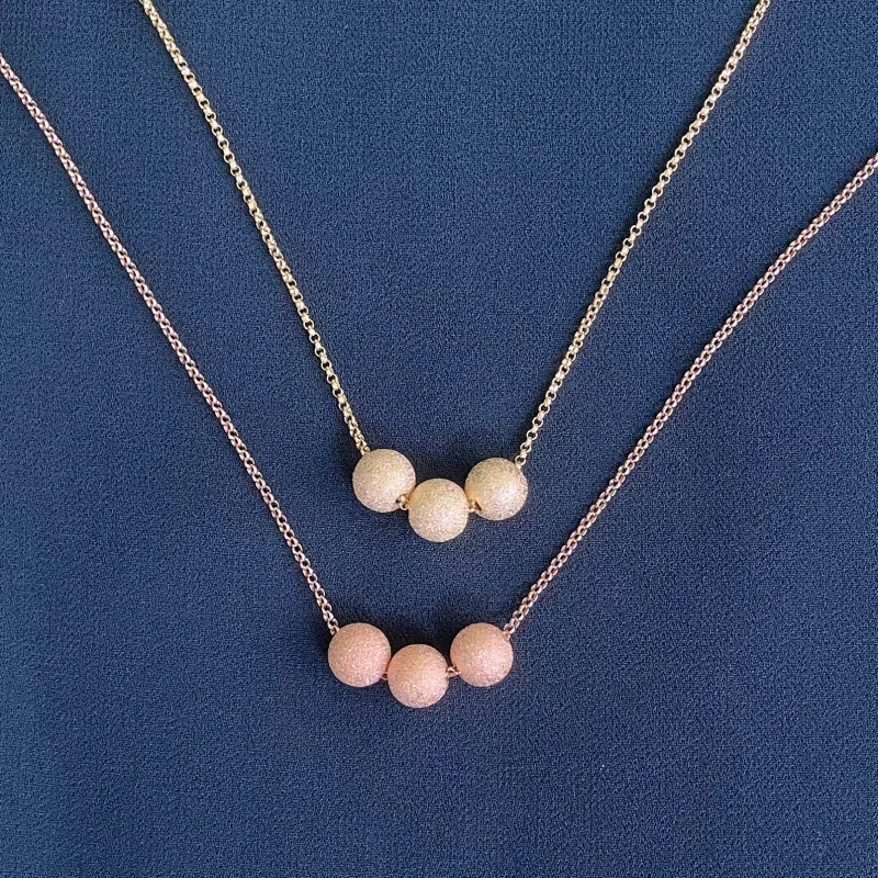 Faith Hope Love | Floating Necklace | Lady Estere Jewellery | Worldwide Shipping 14K 18K Solid Gold Lab Grown Diamond Moissanite White