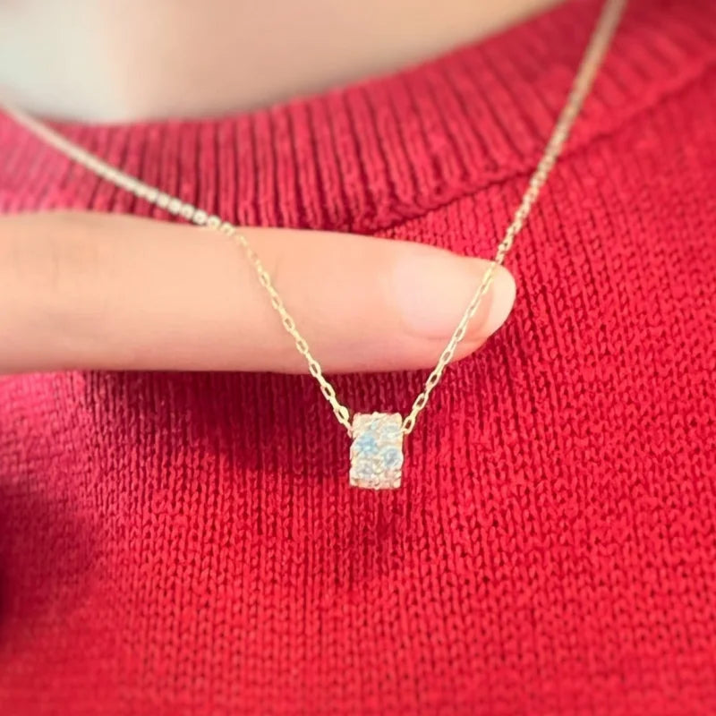 Famille | Token Multi-Pendant Necklace (solid gold) | Lady Estere Jewellery | Worldwide 14K 18K Solid Gold Lab-Grown Diamond Moissanite