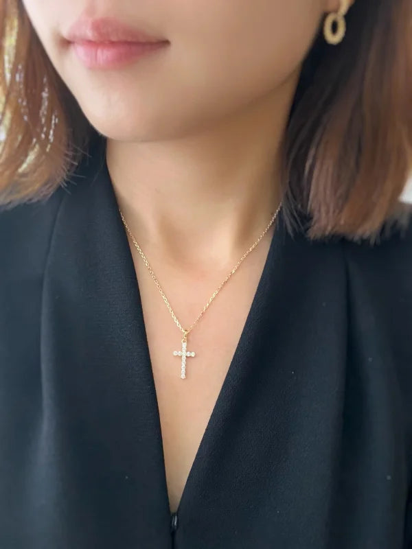 Fine Cartier Chains | Diamond Cut Anchor Necklace (solid gold) | Lady Estere Jewellery 14K 18K Solid Gold Lab-Grown Moissanite White Yellow