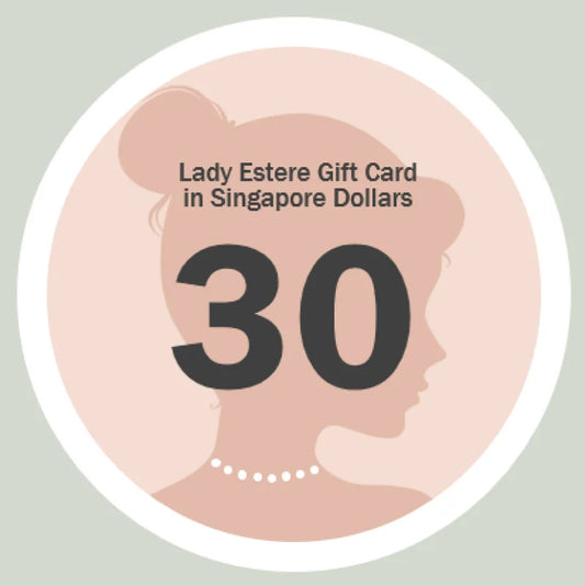 Lady Estere $30 Gift Card | Jewellery | Worldwide Shipping 14K 18K Solid Gold Lab-Grown Diamond Moissanite White Yellow Rose SG, AU, USA, HK