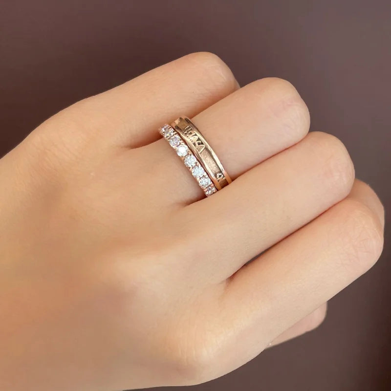 Riviere | 2.5mm Full Eternity Ring (Solid Gold) | Lady Estere Jewellery | Worldwide 14K 18K Solid Gold Lab-Grown Diamond Moissanite White