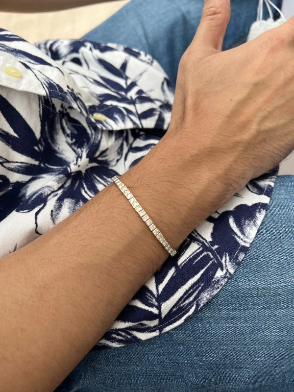 9ct tennis bracelet clearance