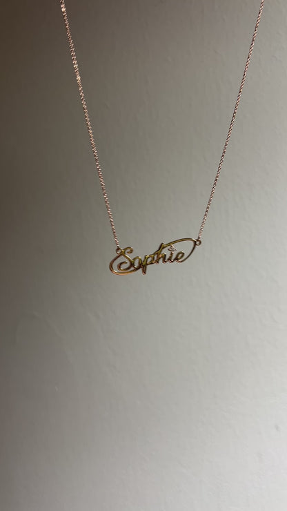 Custom Sophie Necklace with Lab Grown Diamond